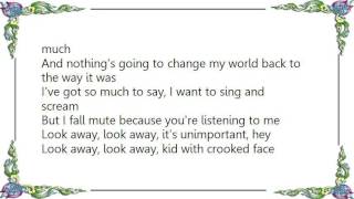 Bob Mould - Kid With Crooked Face Lyrics