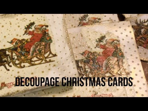 Video: Paano Gagana Sa Mga Decoupage Card