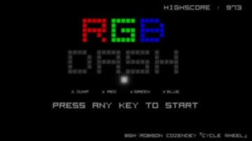 RGBDash - simple Endless Runner game