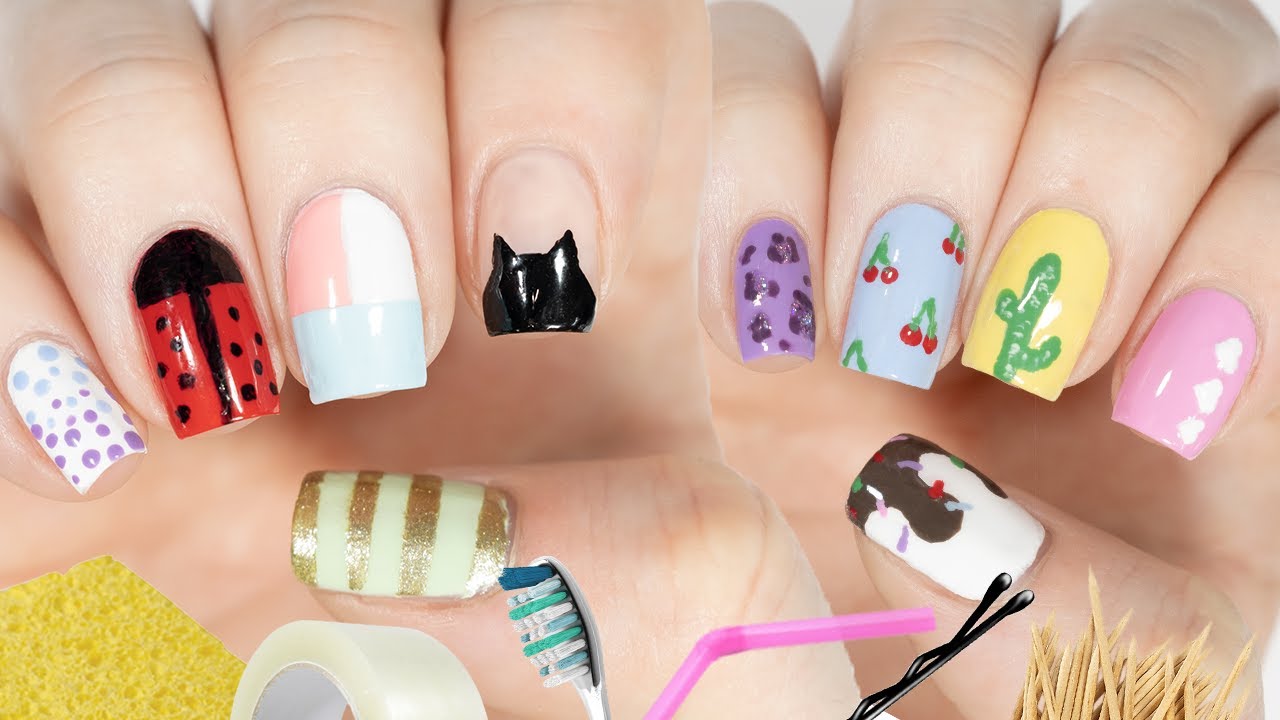 35 Shockingly Easy Nail Designs You Can Totally Do at Home