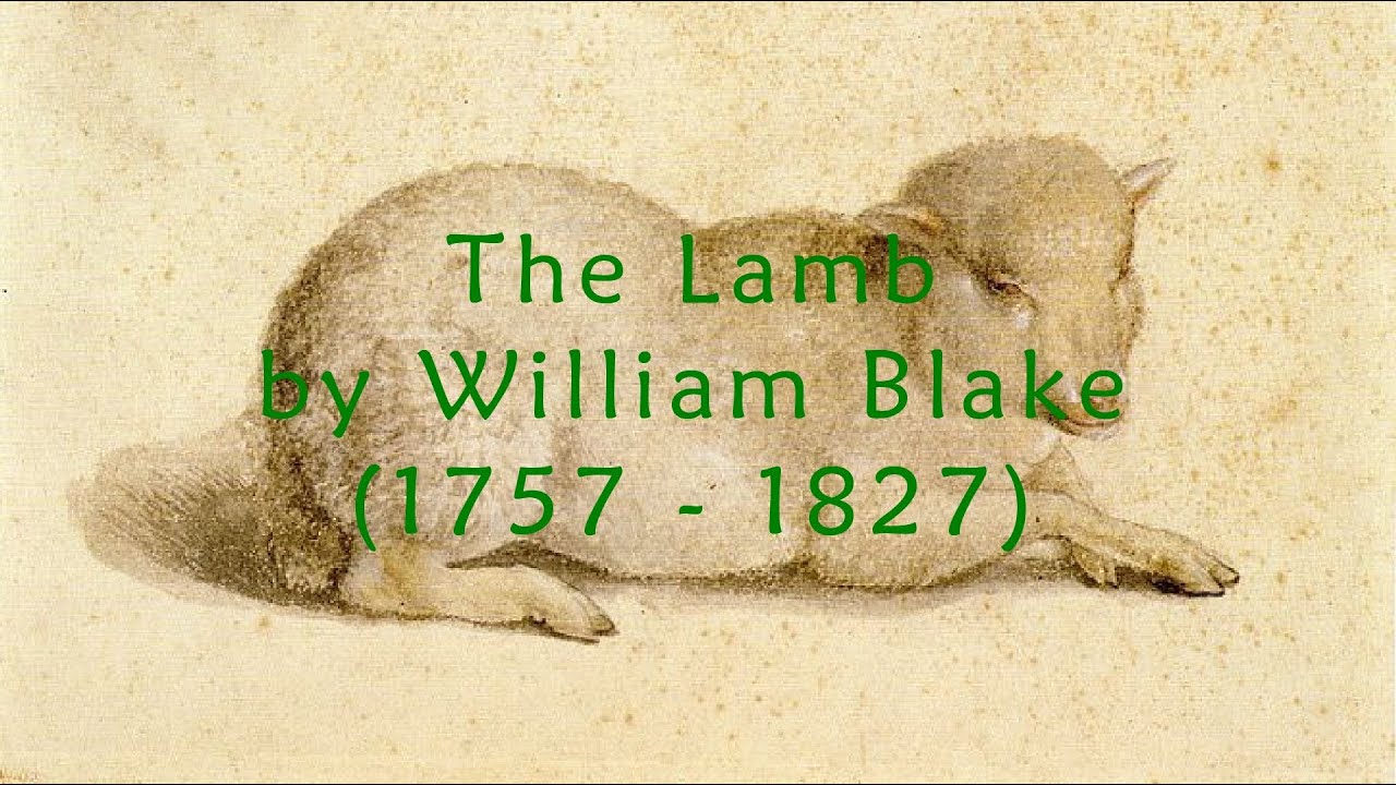 The Lamb By William Blake Little Lamb Who Made Thee YouTube The Lamb By William Blake Little Lamb Who Made Thee YouTube