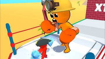 Level Up Runner - All Levels Gameplay Android, iOS