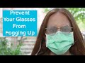 How to keep your glasses from fogging while wearing a face mask | Warby Parker