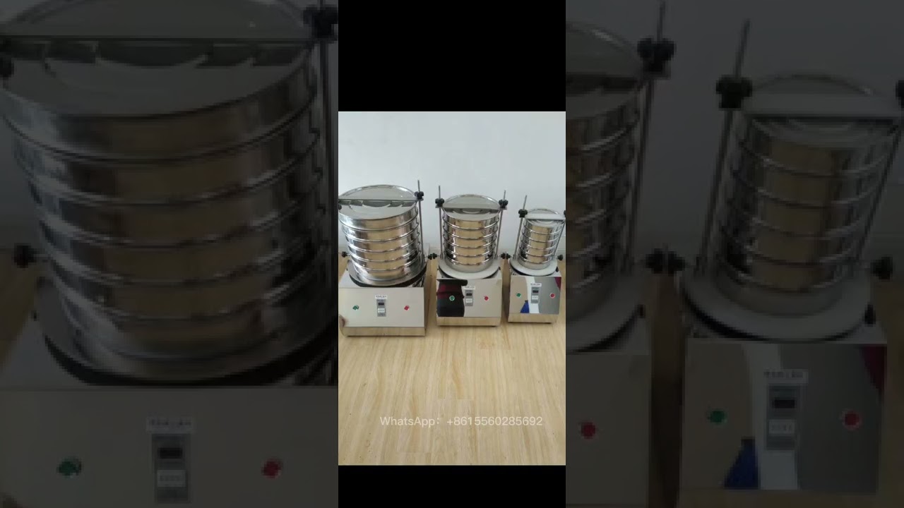 Diameter 200/300/400mm Laboratory Test Analytical Sieve Shaker Machine