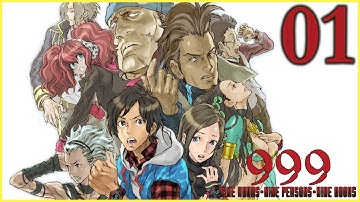 YOU HAVE BEEN CHOSEN | Zero Escape 999 (Blind Playthrough) | Part 1