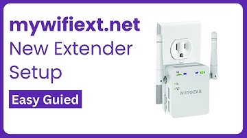 Mywifiext.net New Extender Setup