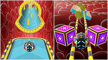 Going Balls Super Bonus Level 33 vs Epic Challenge Gameplay Android, iOS