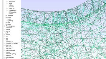 Step 7: Creating volume mesh in GMSH