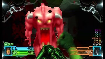 Project Brutality - Doom II - Ultra Violence - The Courtyard (MAP18) - 100% completion