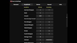 Kour.io Setting