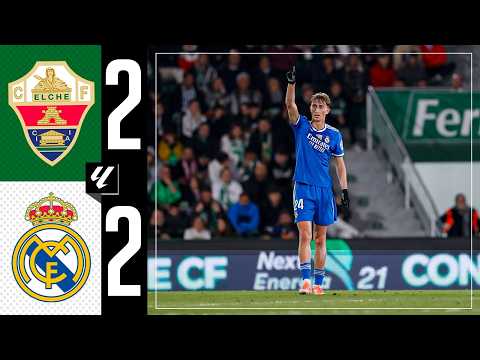 HIGHLIGHTS | Elche 2-2 Real Madrid | LaLiga