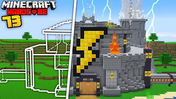 I Built a POWER FACTORY in Minecraft Hardcore