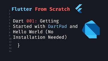 Dart 001: Getting Started with DartPad and Hello World (No Installation Needed)