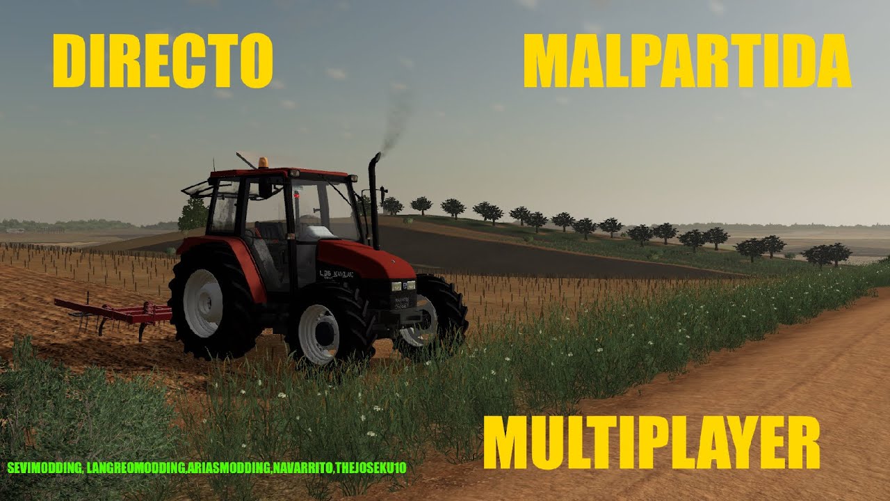 #FS19 - Directo Malpartida - Multiplayer