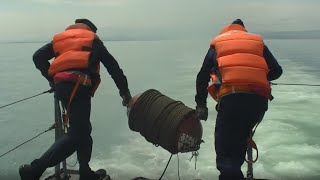 Постановка и траление мин Каспийском море | МАК Астрахань боевые упражнения постановки тралению мин