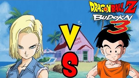 Dragon Ball Z Budokai 3 Android 18 vs Krillin