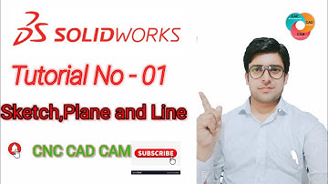 Solid work Tutorial  01|| Solid work line command ||how to draw line | ho many types of line command