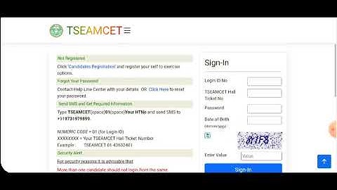 TS EAMCET 2022 Seat allotment order step by step process
