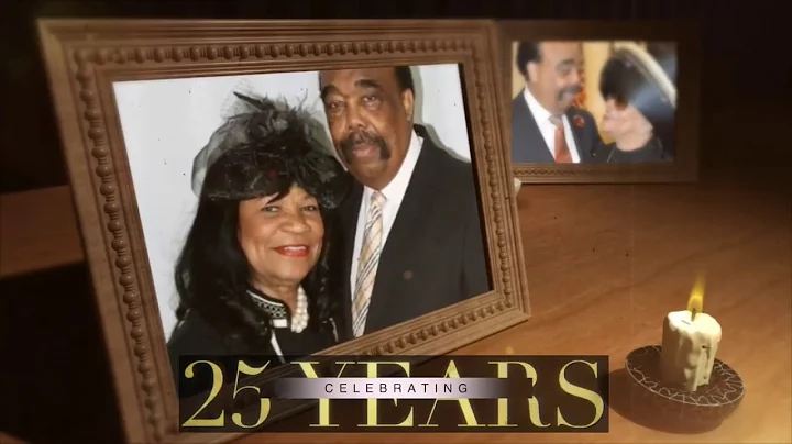 Rev  Dr  C D  & Sis Gladys Stuart 25 Year Pastoral...