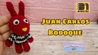 Cómo tejer a Juan Carlos Bodoque a crochet 🧶 Mini Amigurumi paso a paso | 31 Minutos