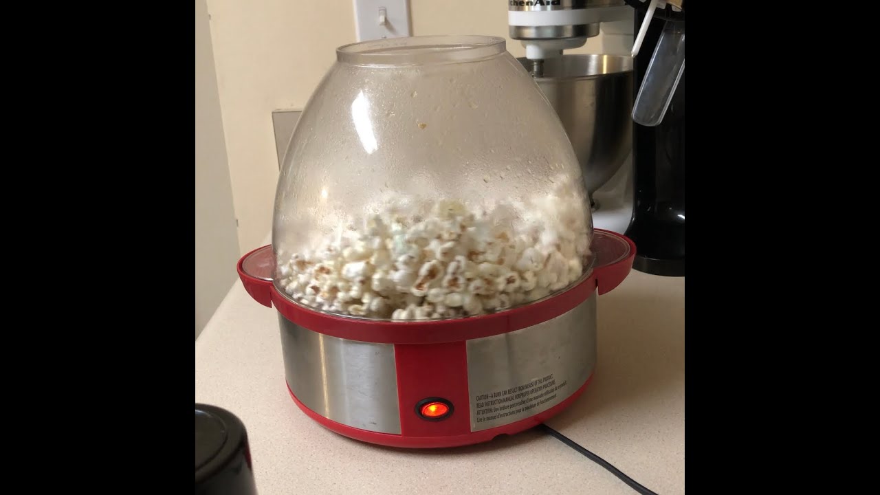 DASH STIRRING POPCORN MAKER UNBOXING AND REVIEW