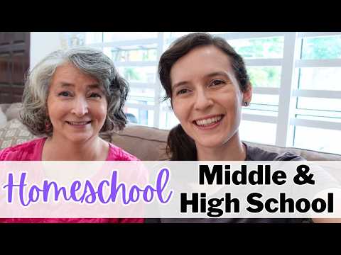 Homeschooling Middle and High School | Q&A with Homeschool Mom of SEVEN Graduates