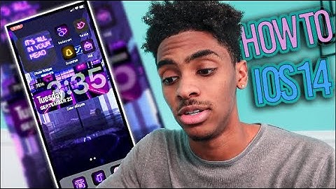 HOW TO SETUP IOS 14 Home Screen (EASY)