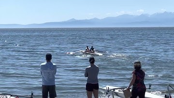 CrewTimer in use at 2023 Western Canadian Beach Sprints