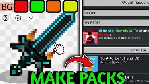 How to Make a Texture Pack for MCPE on Mobile (No PC) | Minecraft PE 2025 Tutorial
