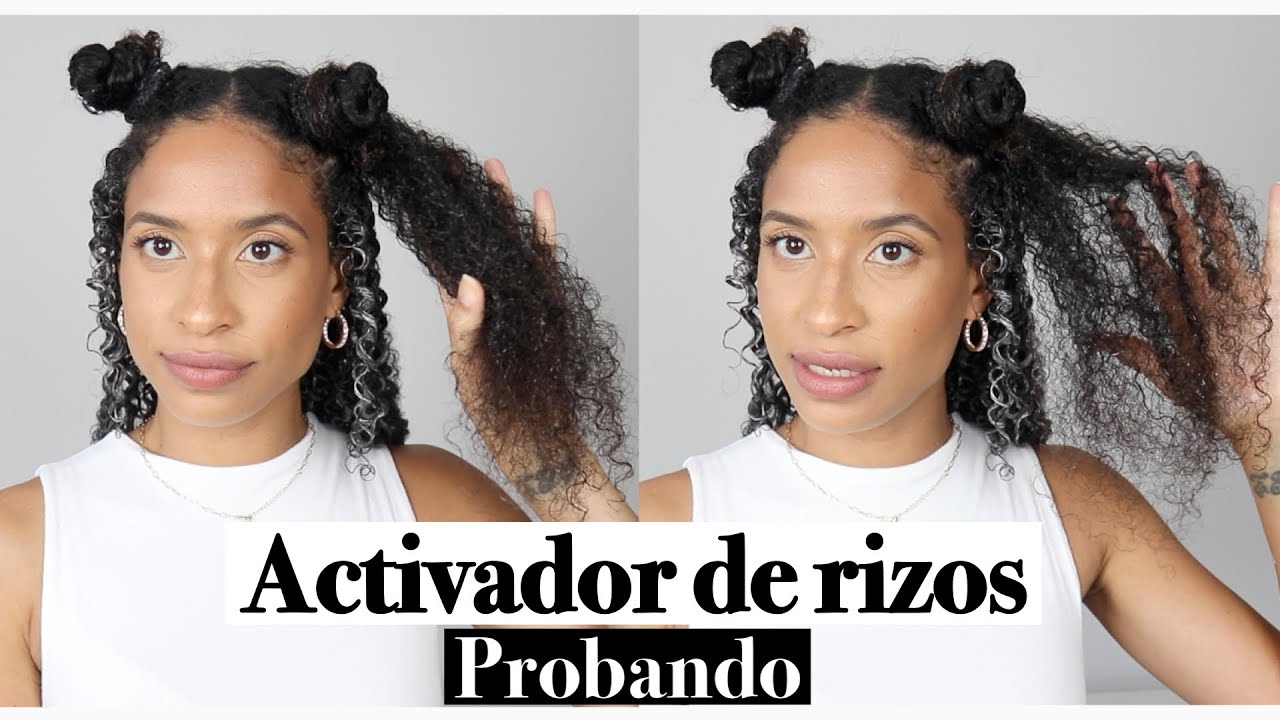 Pruebo definir los rizos con activador por primera vez | FRIZZYDESI
