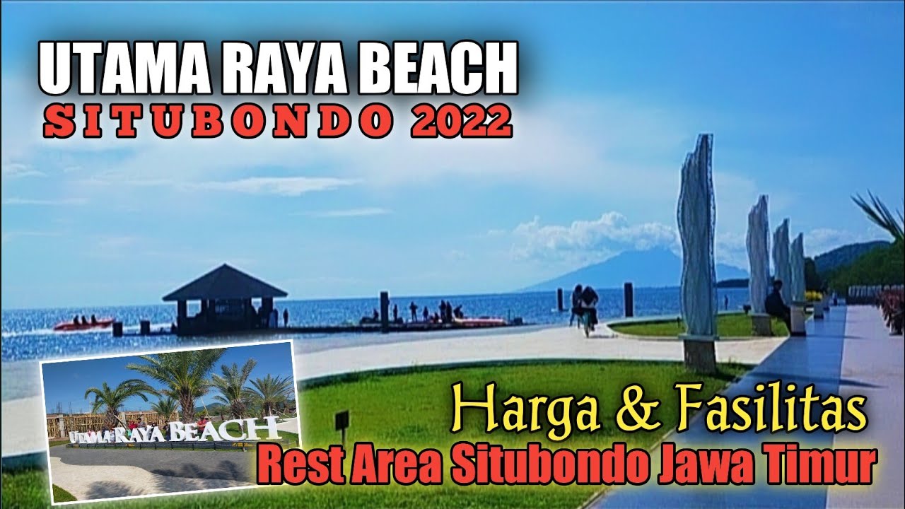 UTAMA RAYA BEACH SITUBONDO 2022 Part 02 HotelRestoCafeCottage