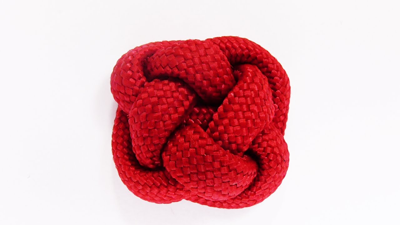 How You Can Tie The Chinese Button Knot Youtube