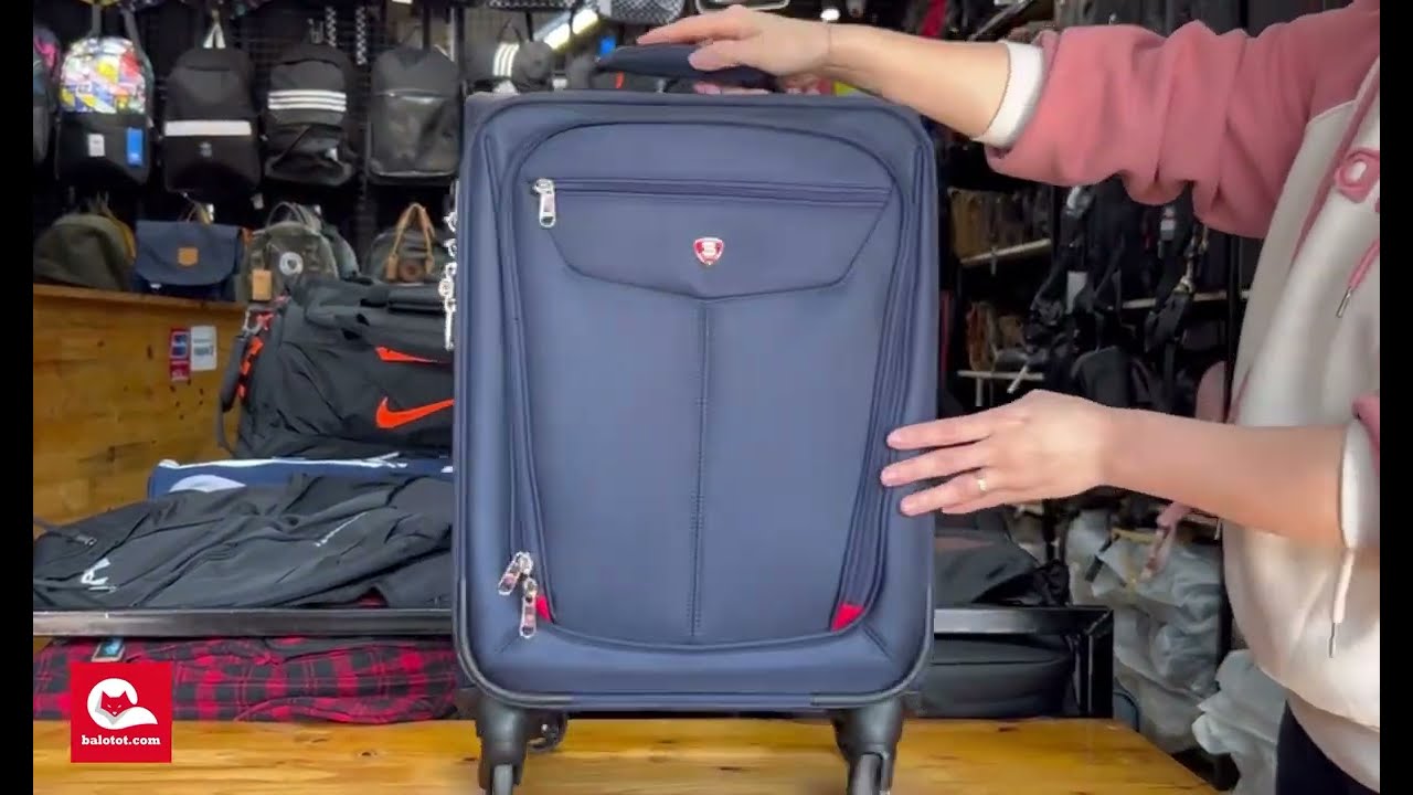 Vali kéo vải Sakos Winner cỡ nhỏ - balotot.com