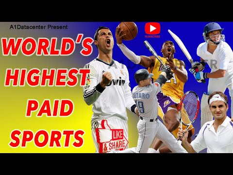 دنیا کے 10 سب سے زیادہ معاوضہ لینے والے کھیل 2020 | کھلاڑیوں کی اوسط تنخواہ