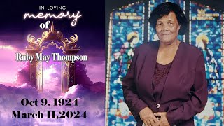 Homegoing Service for Sister Ruby May Thompson