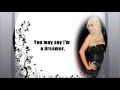 Christina Aguilera - Imagine  ( with Lyrics On Screen )