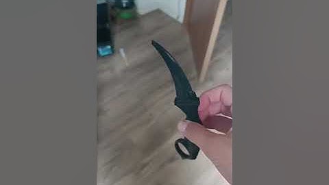 3d printing karambit knife