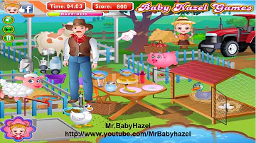 Baby Hazel Farm Animals Tour - Games-Baby level 3