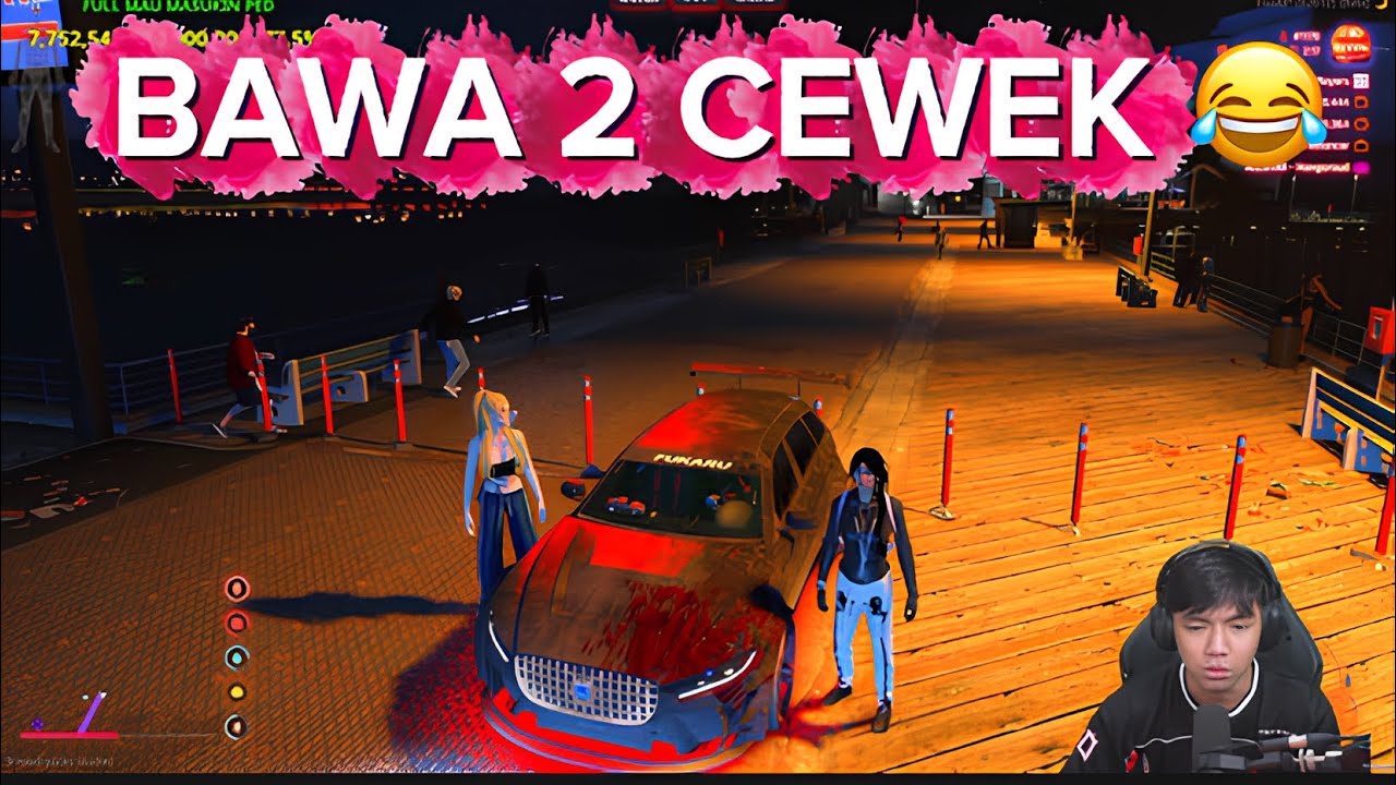 MUNGKUNG BAWA 2 CEWEK KE ALLSTAR - GTA 5 ROLEPLAY 