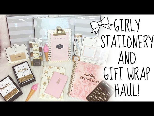 Girly Cubicle & Office Decor Haul ♡ HomeGoods, TJ Maxx, Target & Hobby  Lobby ♡ Pink, Gold & Marble 