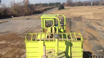 Cat d8 dozer and Terex scraper