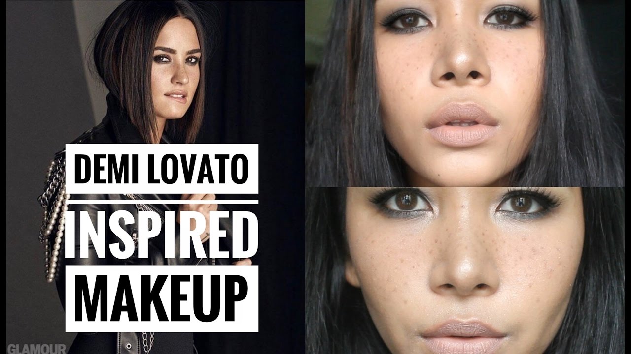 Demi Lovato Inspired Makeup Tutorial | Glamour Magazine
