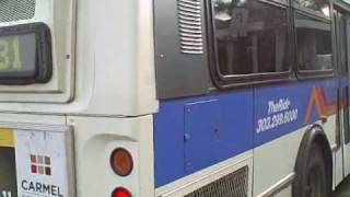Exiting a RTD Denver Orion V