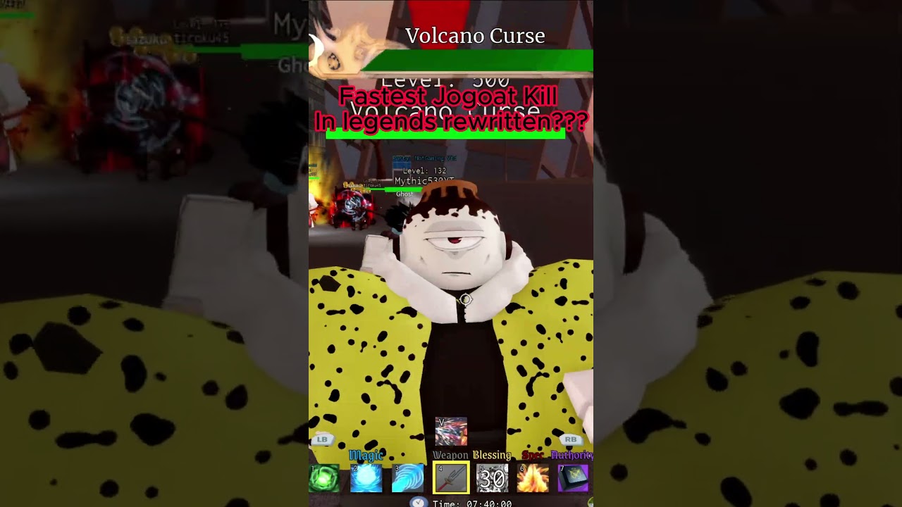 Самое быстрое убийство Джогоата в Legends переписано???? 