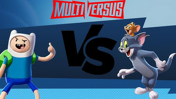 Finn VS Tom & Jerry - Multiversus Gameplay