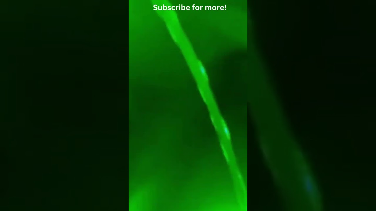 Water Bends Laser Beam 