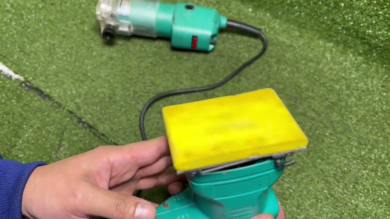サンダ― トリマ RYOBI リョービ トリマ/ミニサンダ TRE-55 S-550M 簡易動作確認動画