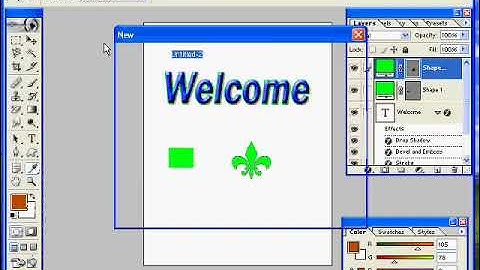Photoshop 7 Tutorial Urdu Part 18