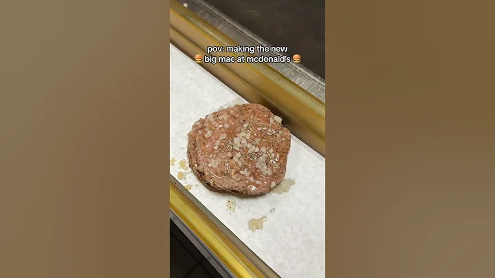 POV: Making a Big Mac at McDonald's 🍔🍟