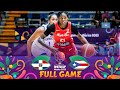 Dominican Republic v Puerto Rico | Full Basketball Game | FIBA Women